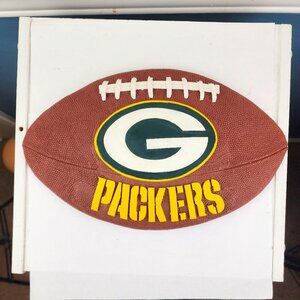 NFL Licensed Green Bay Packers Resin Plaque Man Cave Football